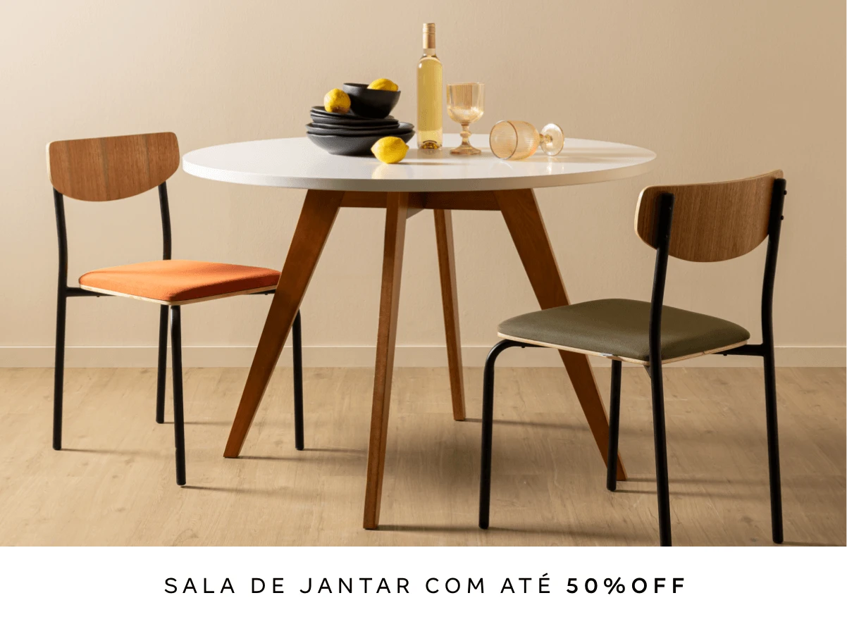 sala de jantar em promoção
