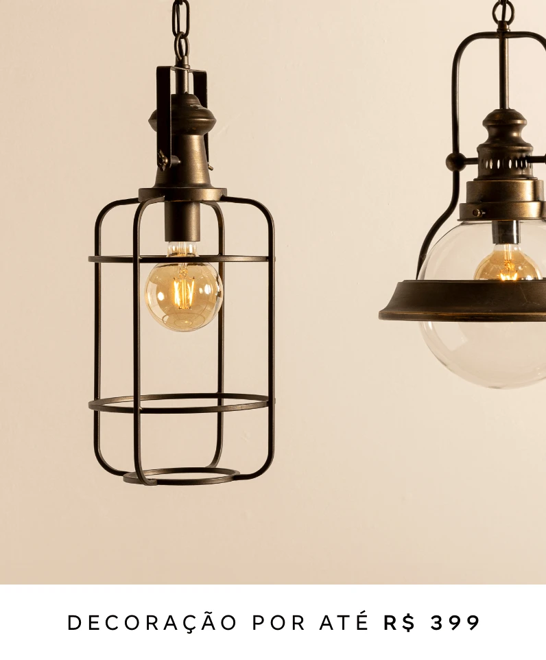 Decoração em promoção