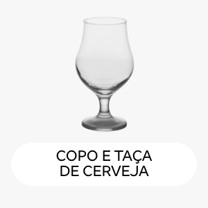 Card Copo e taça de cerveja