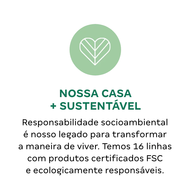 NOSSA CASA +SUSTENTÁVEL