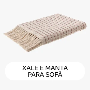 Card Xale para sofá e manta para sofá