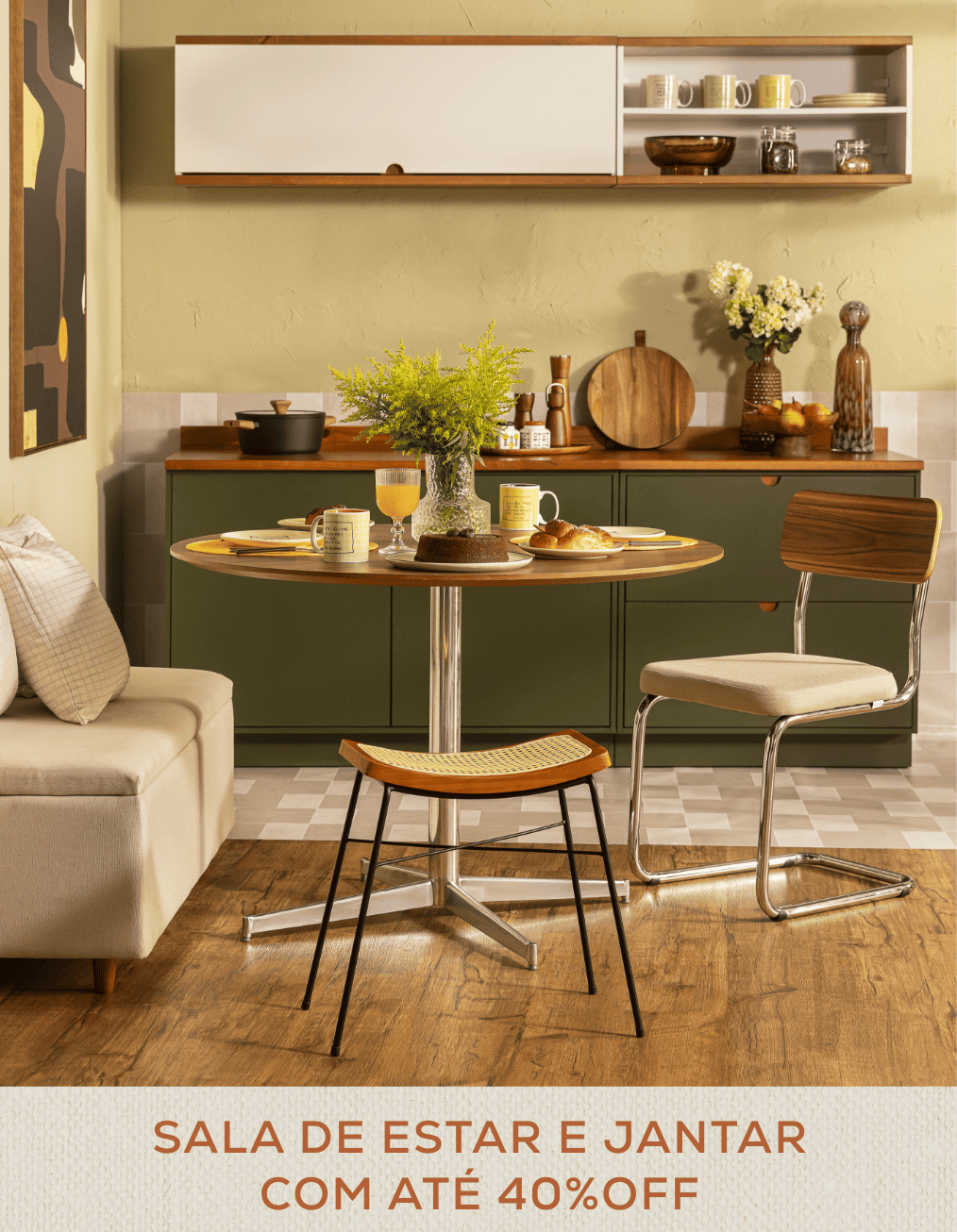 Sala de Estar e Jantar