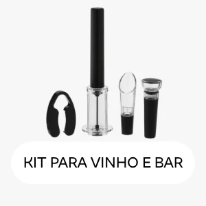 Card Kit para vinho e bar