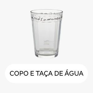 Card Copo e taça de água