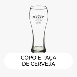 Card Copo e taça de cerveja