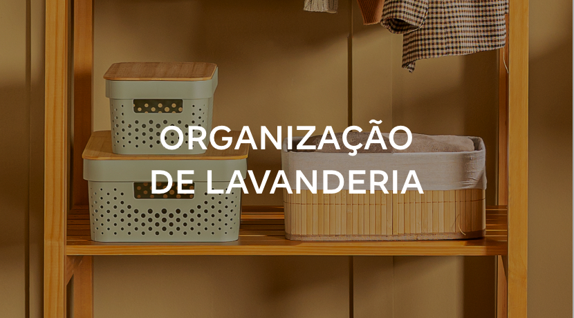 Organização de lavanderia Mosaico