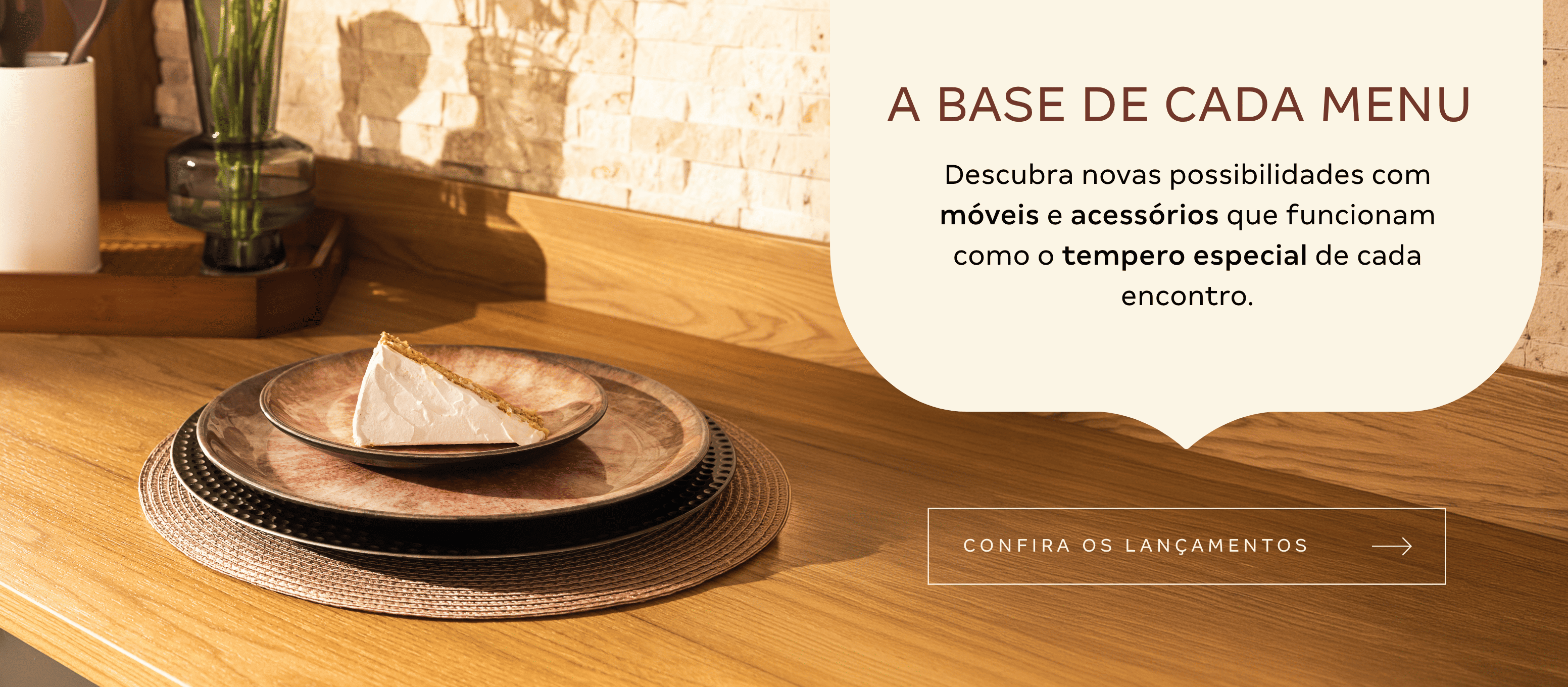 Banner - A base de cada menu