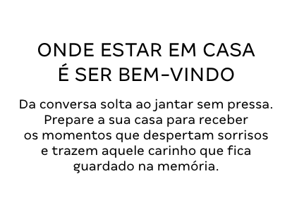 Texto - Onde estar em casa é ser bem vindo