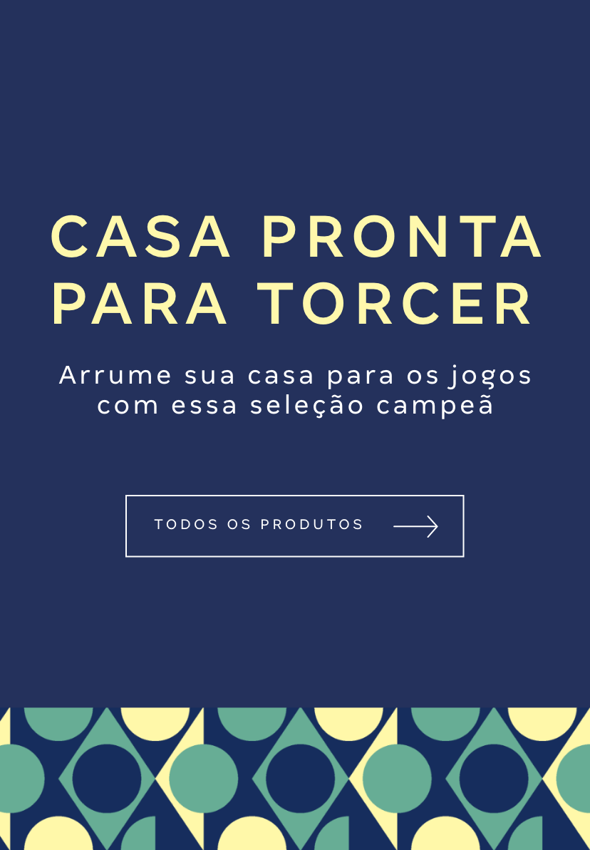 Banner - Casa pronta para torcer