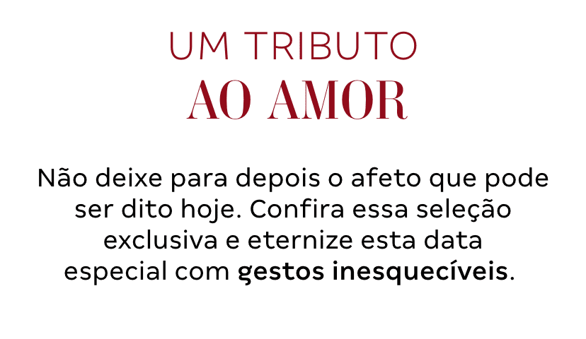 Um tributo ao amor