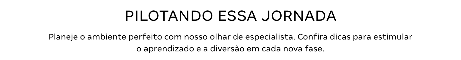 Texto - PILOTANDO ESSA JORNADA