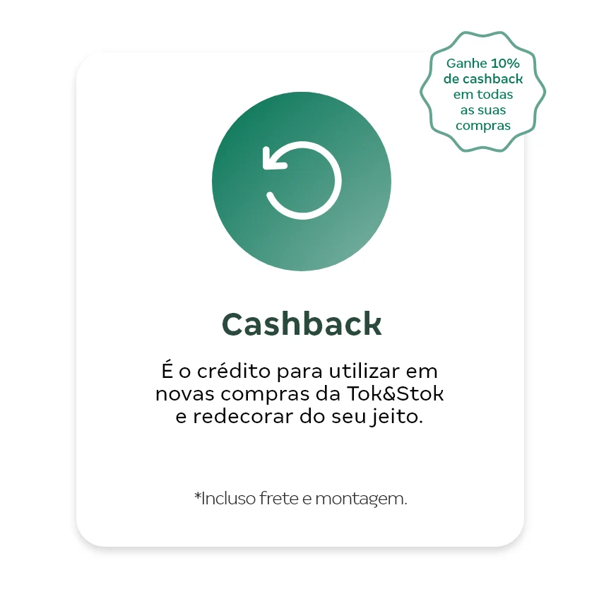 Cashback clube tok stok