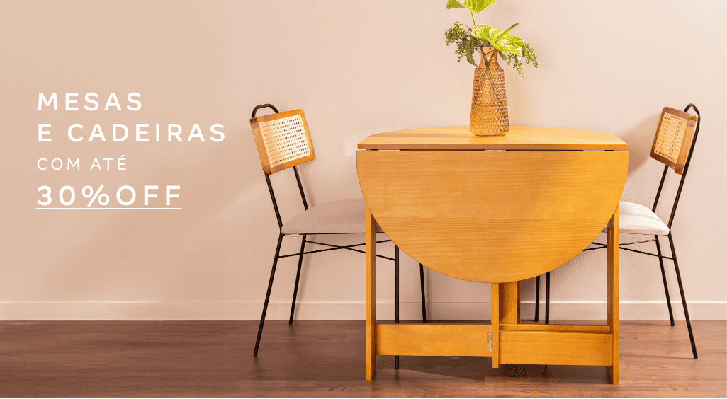 Mesas e Cadeiras