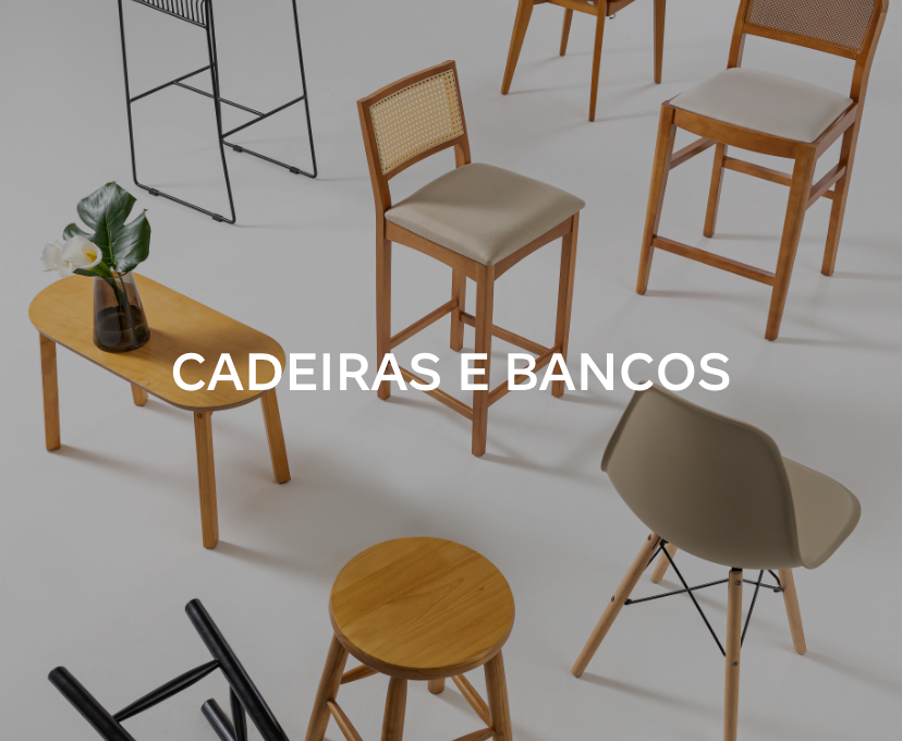 Cadeiras e bancos Mosaico