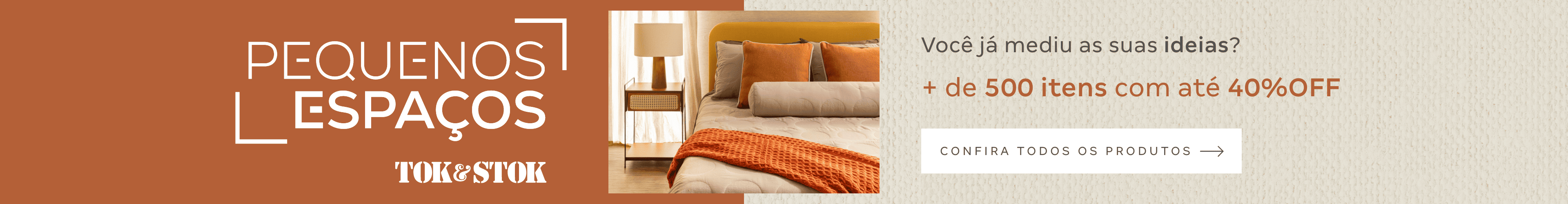 Banner - Hotsite Pequenos Espaços