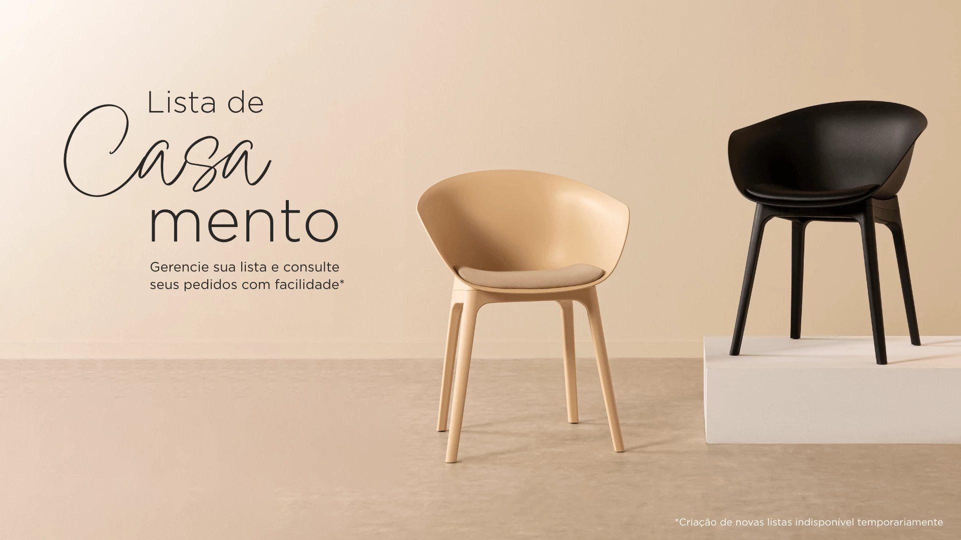 Banner Lista de Casamento