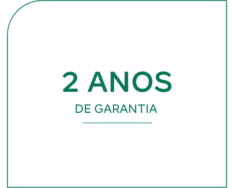 2 Anos de garantia tok stok