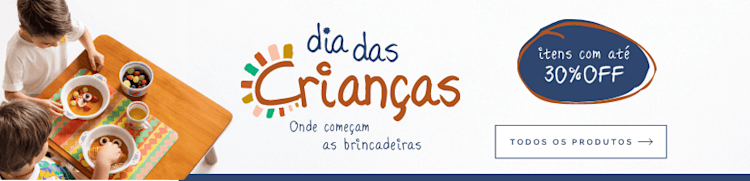 Banner Topo - Todos os Produtos - Dia das Crianças | Tok&Stok