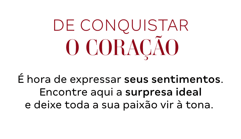 Título - De conquistar o coração