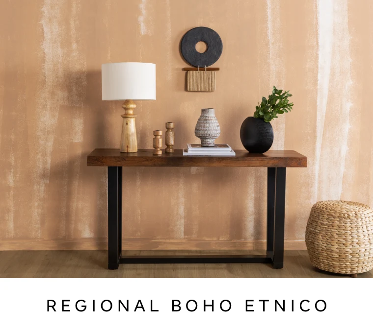 Regional boho etnico