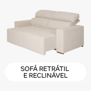 Card Sofá Retrátil e Reclinável