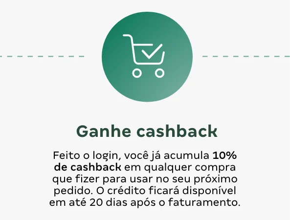 Ganhe cashback com clube tokstok