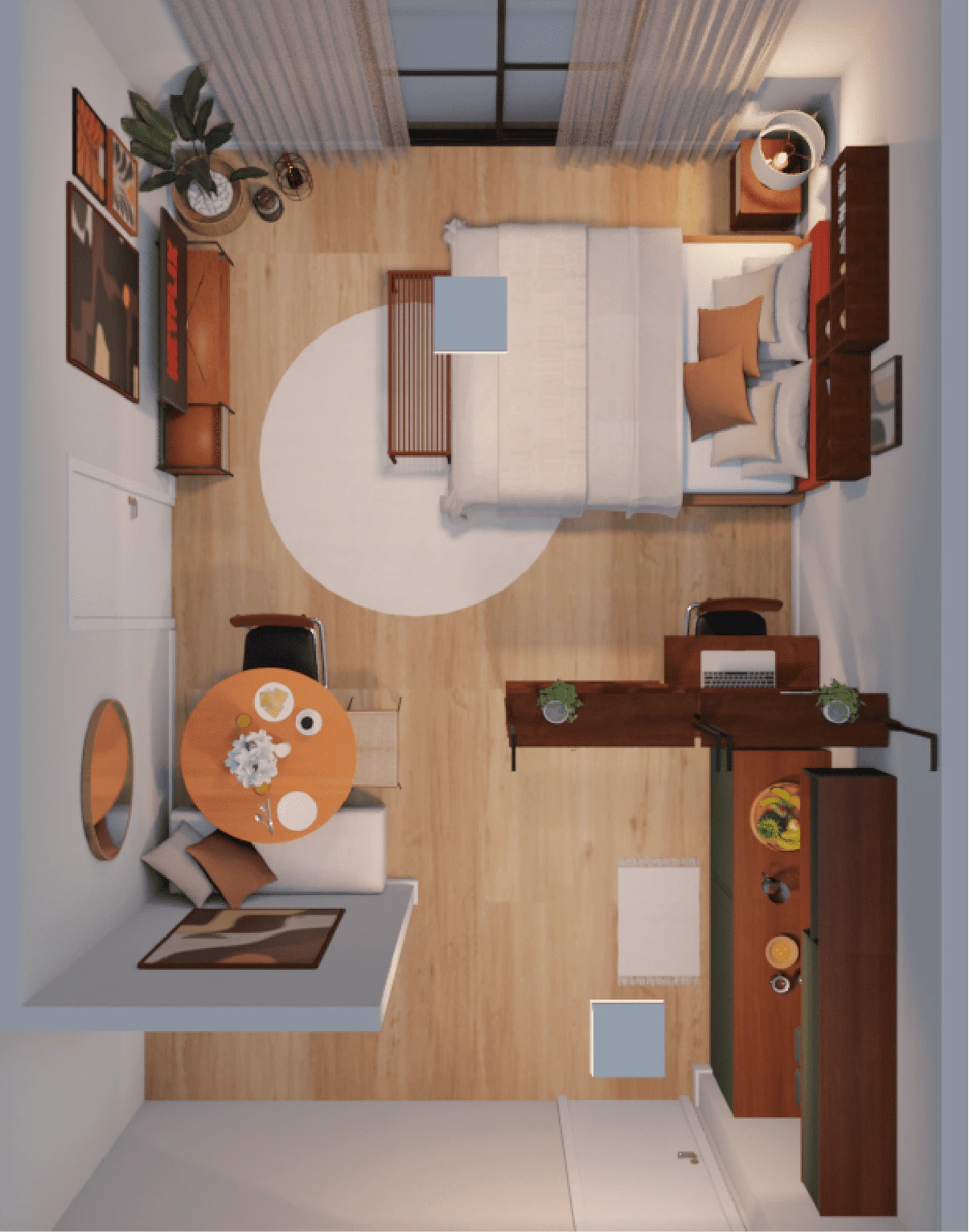 Antes quarto meu ambiente